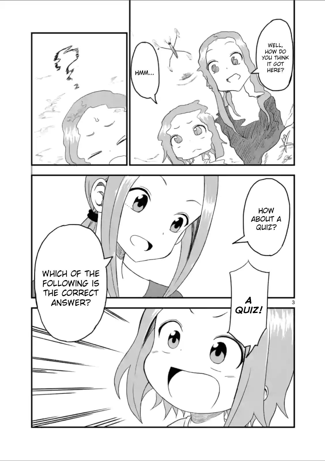 Karakai Jouzu no (Moto) Takagi-san chapter 20 page 3