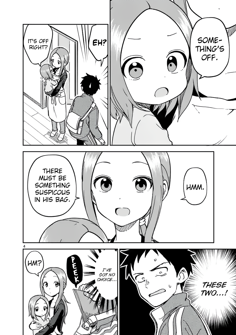 Karakai Jouzu no (Moto) Takagi-san chapter 214 page 4