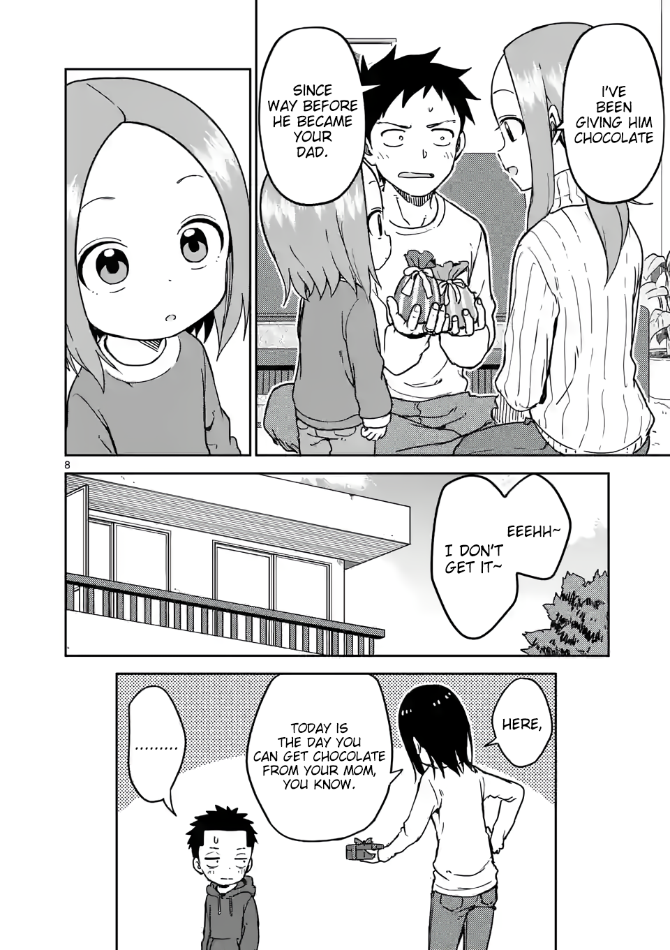 Karakai Jouzu no (Moto) Takagi-san chapter 216 page 8