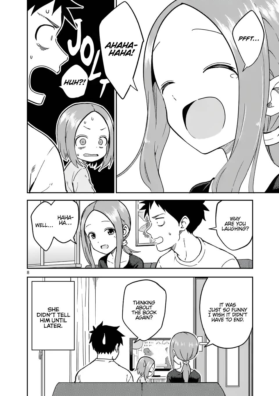 Karakai Jouzu no (Moto) Takagi-san chapter 227 page 8