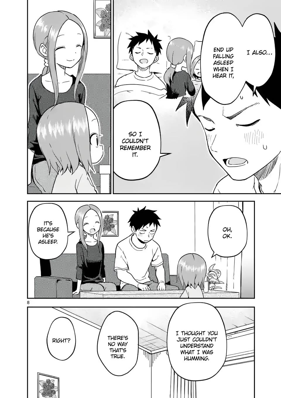 Karakai Jouzu no (Moto) Takagi-san chapter 234 page 8