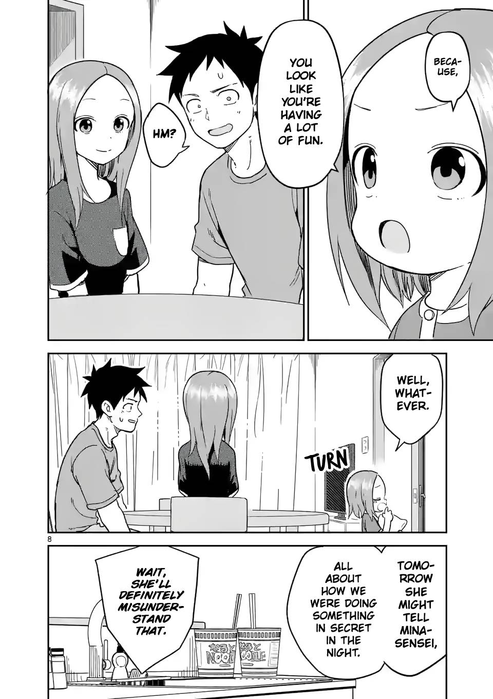 Karakai Jouzu no (Moto) Takagi-san chapter 235 page 8