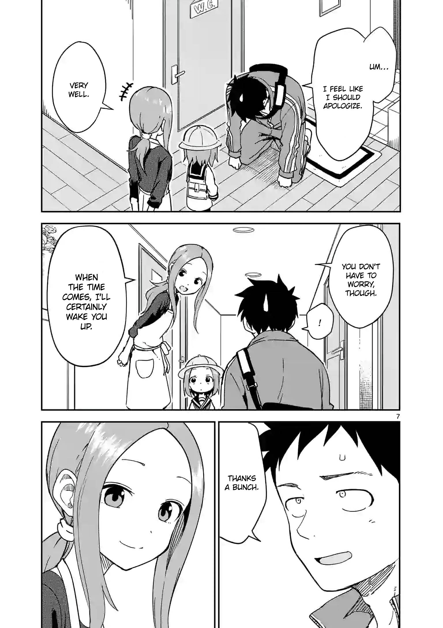 Karakai Jouzu no (Moto) Takagi-san chapter 248 page 7