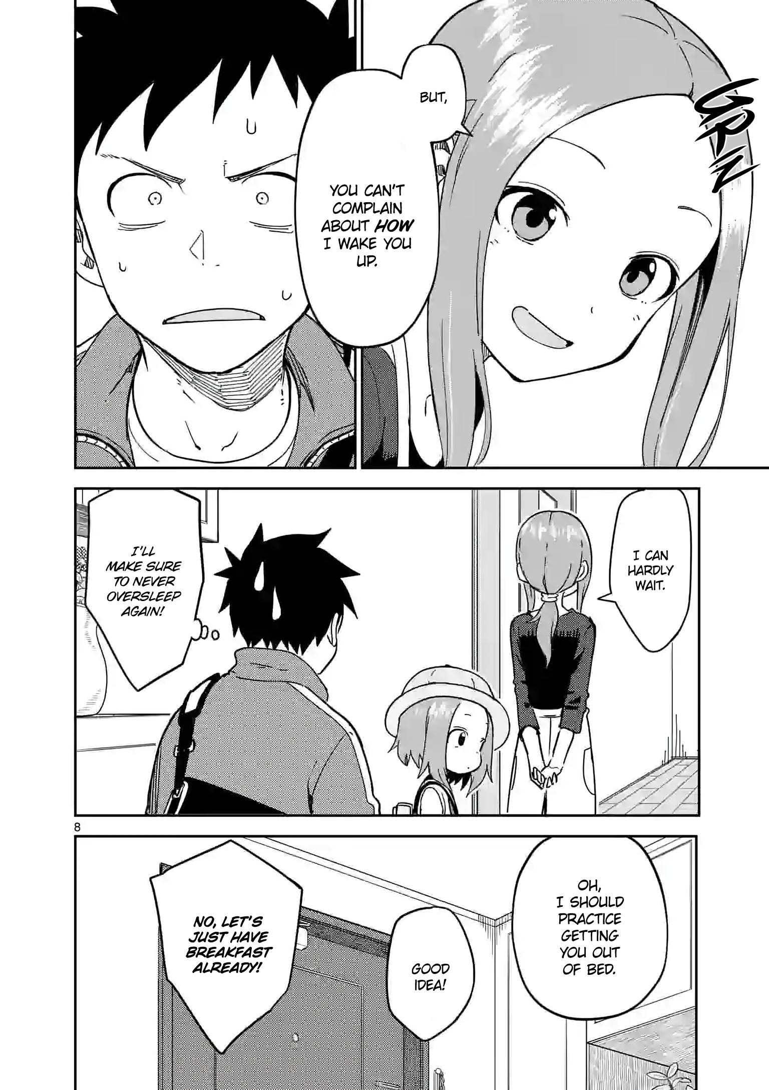 Karakai Jouzu no (Moto) Takagi-san chapter 248 page 8