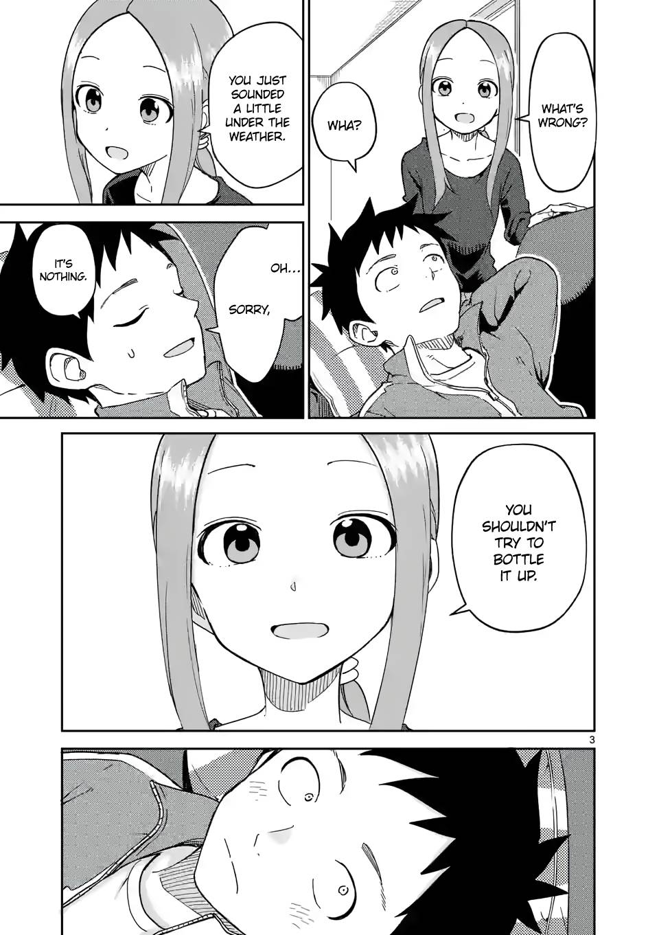 Karakai Jouzu no (Moto) Takagi-san chapter 254 page 3