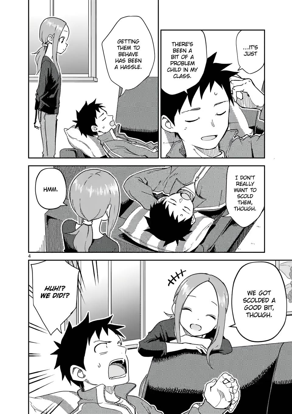 Karakai Jouzu no (Moto) Takagi-san chapter 254 page 4