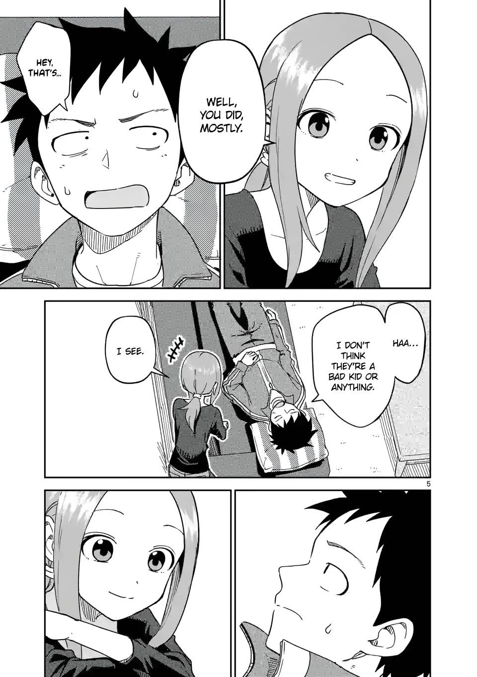 Karakai Jouzu no (Moto) Takagi-san chapter 254 page 5