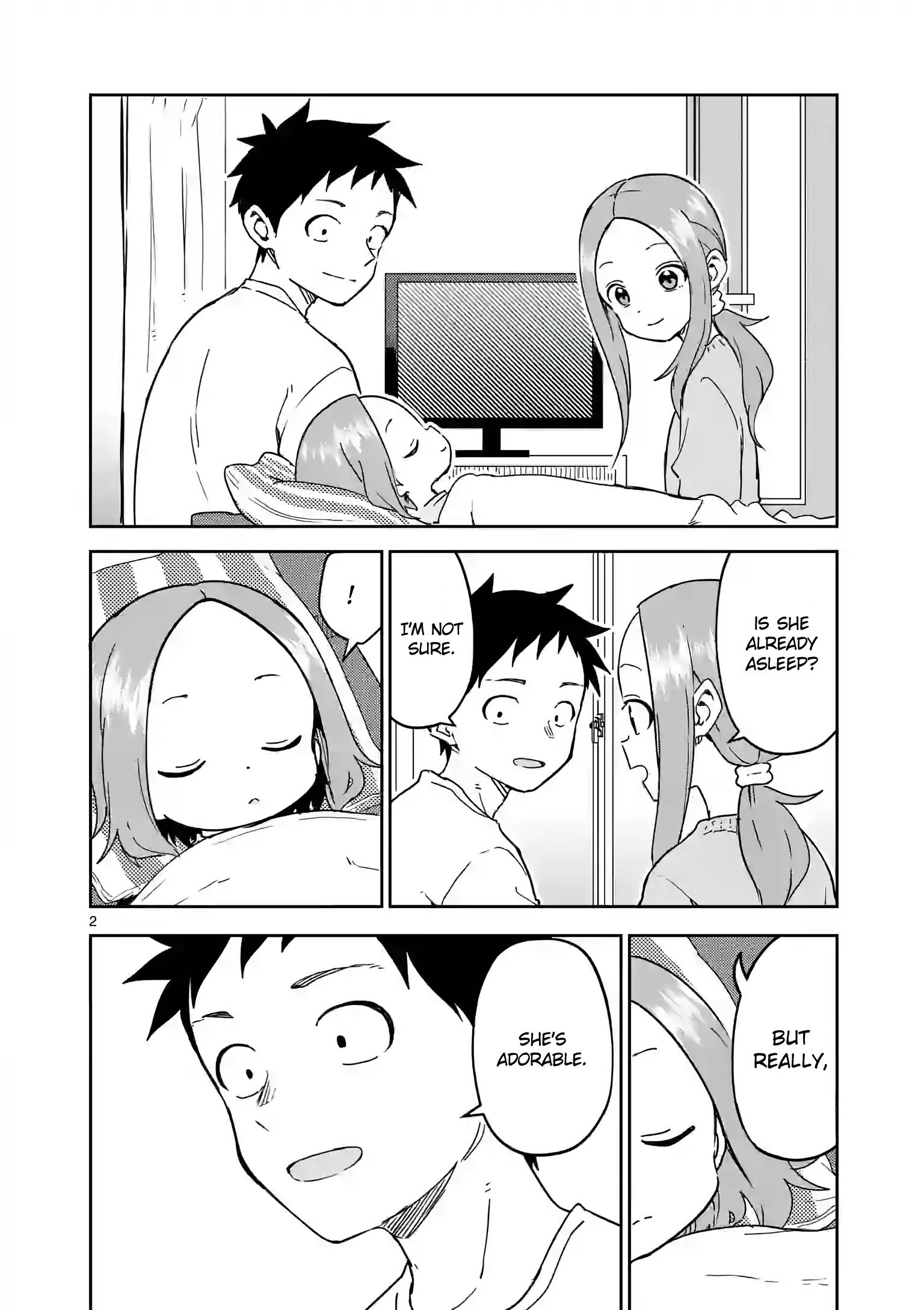 Karakai Jouzu no (Moto) Takagi-san chapter 262 page 2