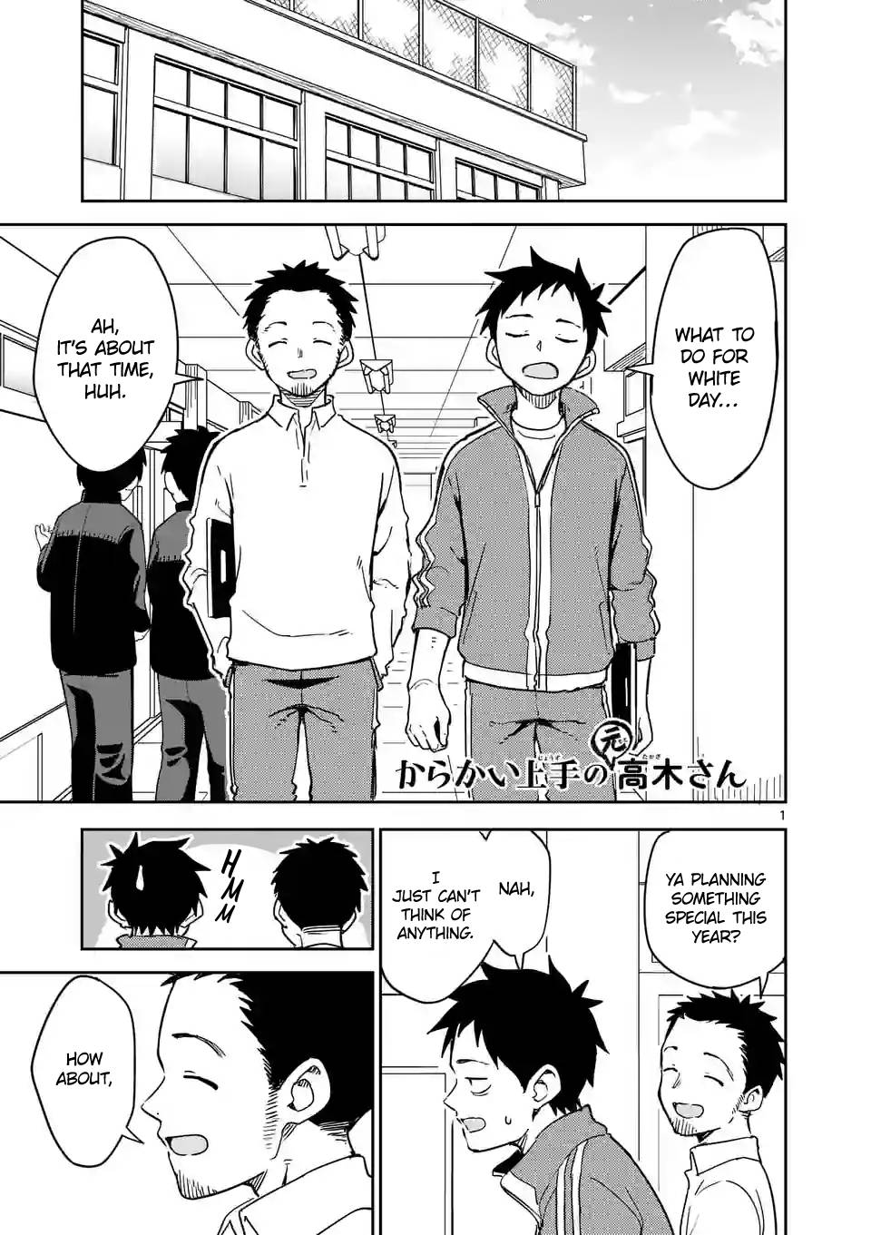 Karakai Jouzu no (Moto) Takagi-san chapter 267 page 1