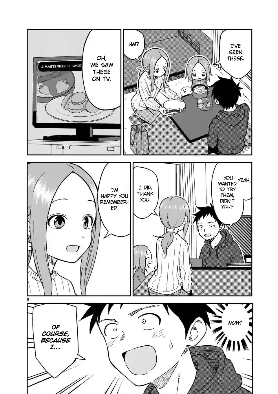 Karakai Jouzu no (Moto) Takagi-san chapter 267 page 6