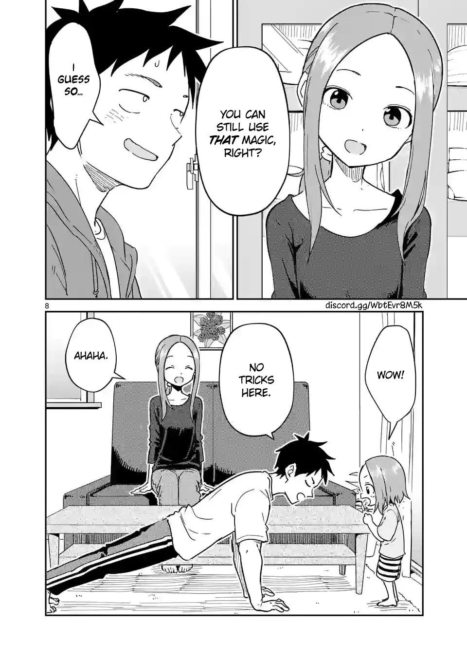 Karakai Jouzu no (Moto) Takagi-san chapter 272 page 8