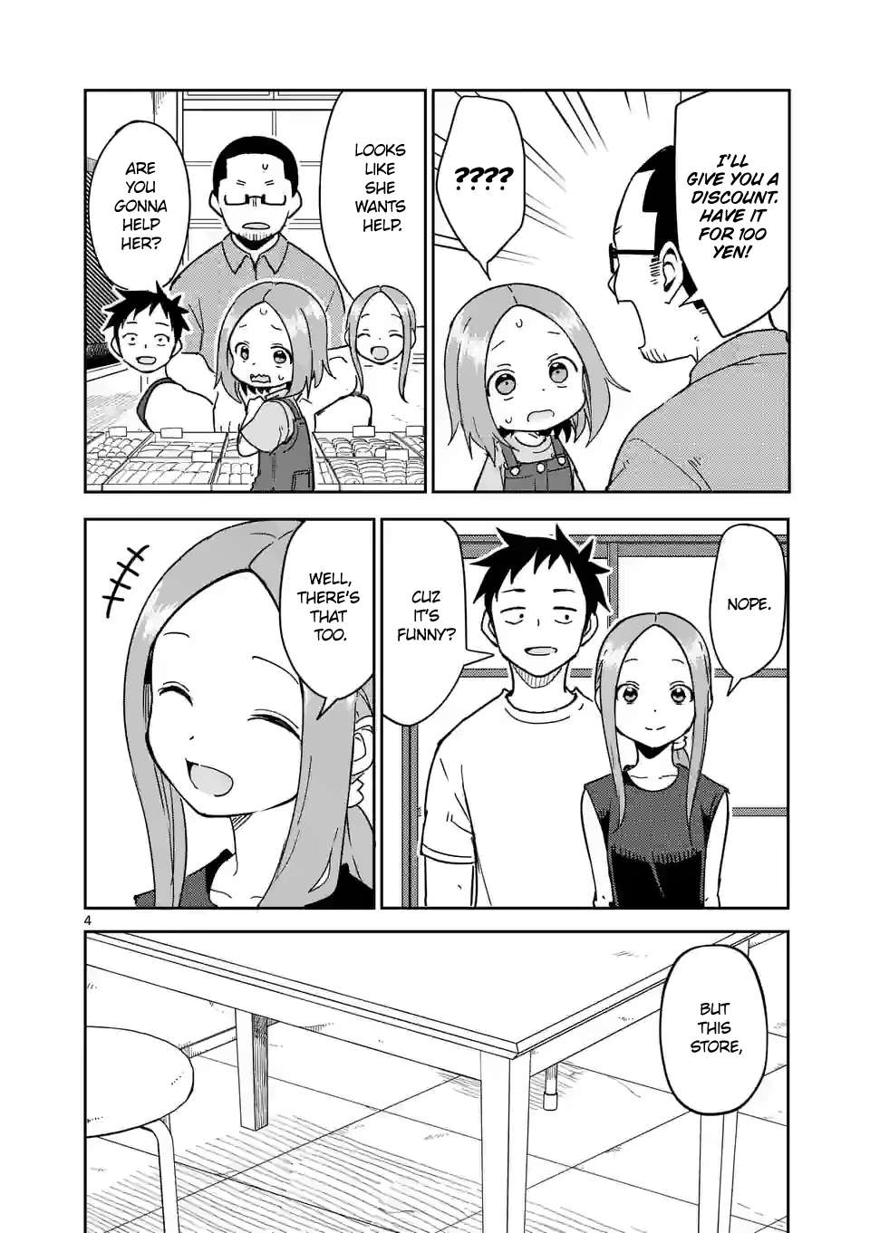 Karakai Jouzu no (Moto) Takagi-san chapter 291 page 4