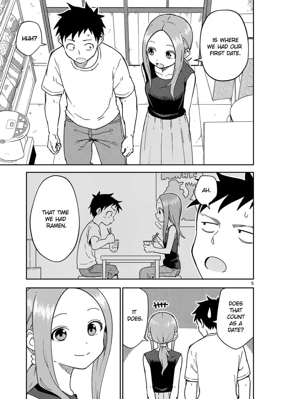 Karakai Jouzu no (Moto) Takagi-san chapter 291 page 5