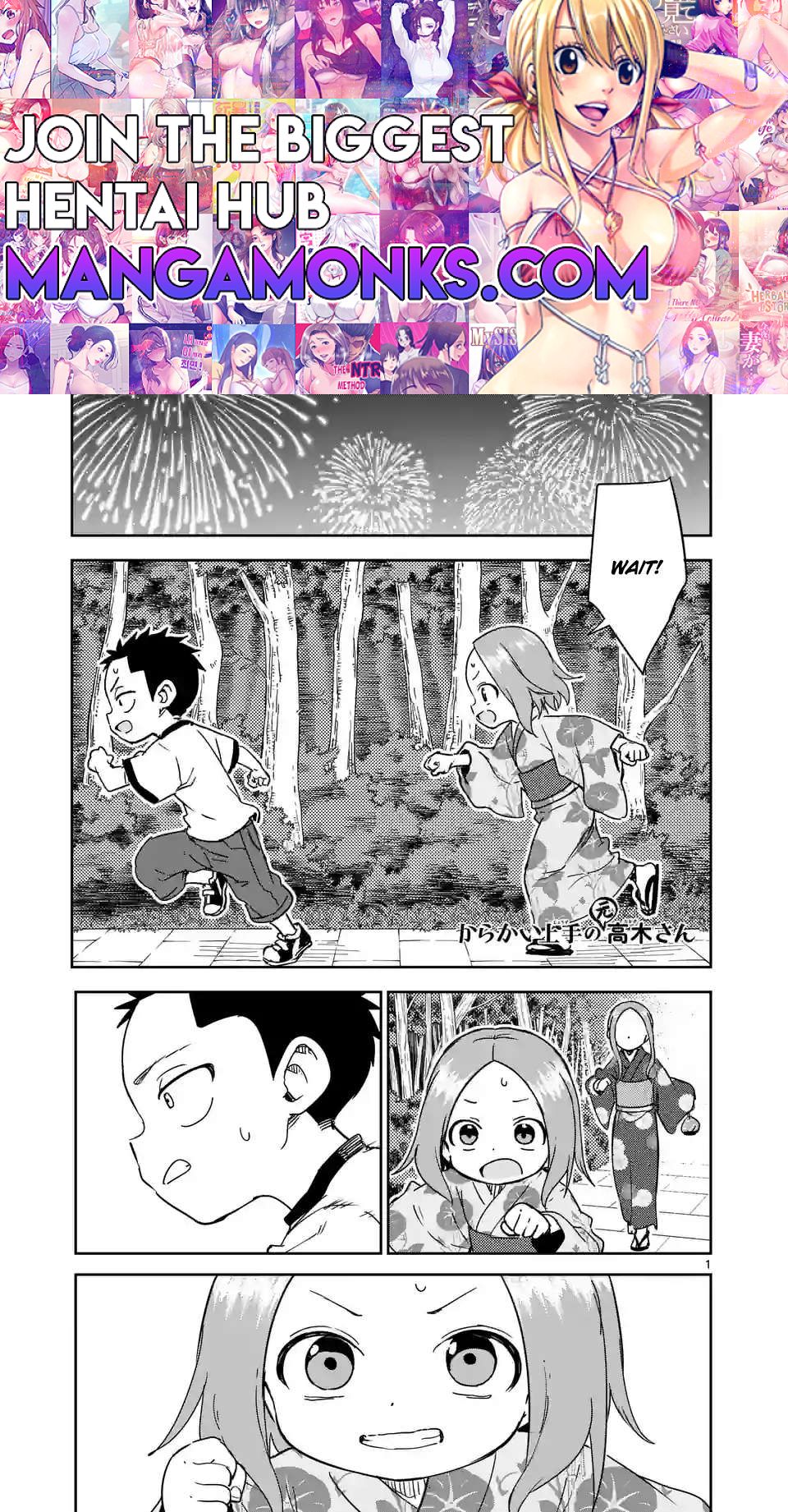 Karakai Jouzu no (Moto) Takagi-san chapter 296 page 1