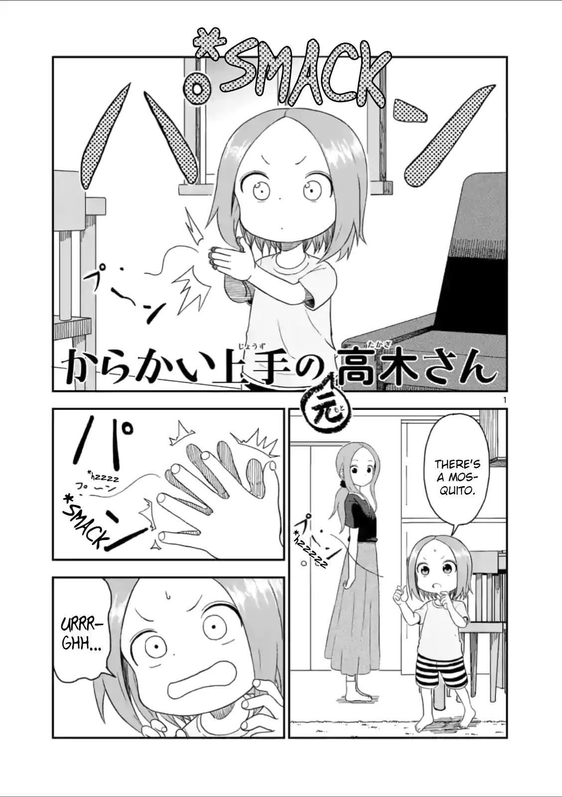 Karakai Jouzu no (Moto) Takagi-san chapter 50 page 1