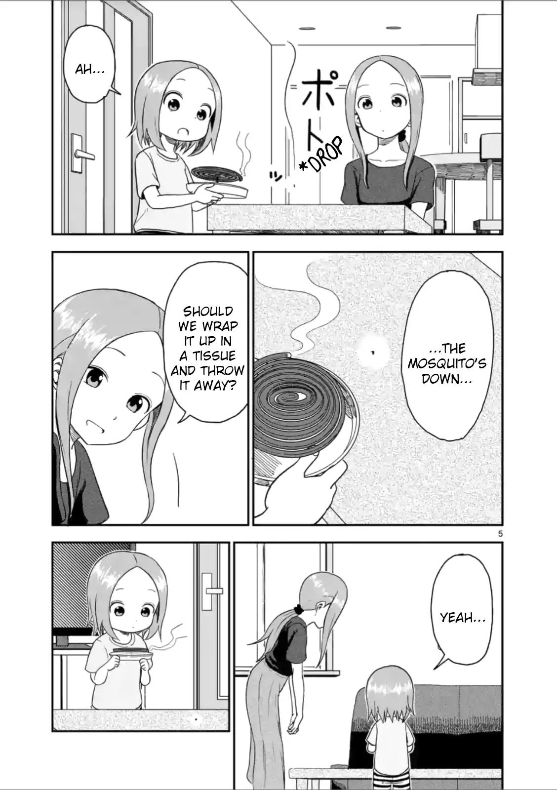 Karakai Jouzu no (Moto) Takagi-san chapter 50 page 5