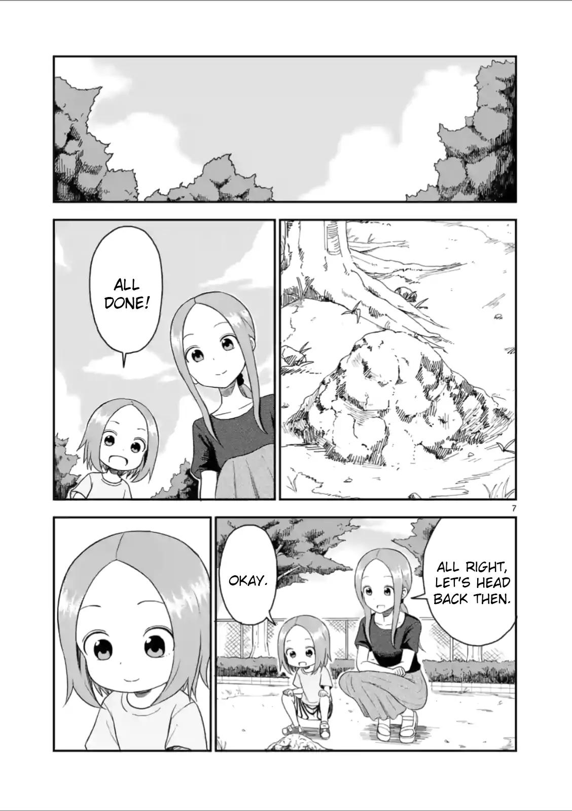 Karakai Jouzu no (Moto) Takagi-san chapter 50 page 7