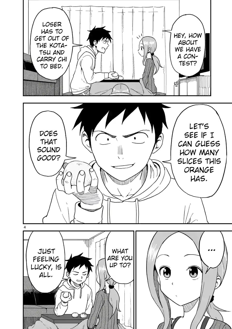 Karakai Jouzu no (Moto) Takagi-san chapter 68 page 4