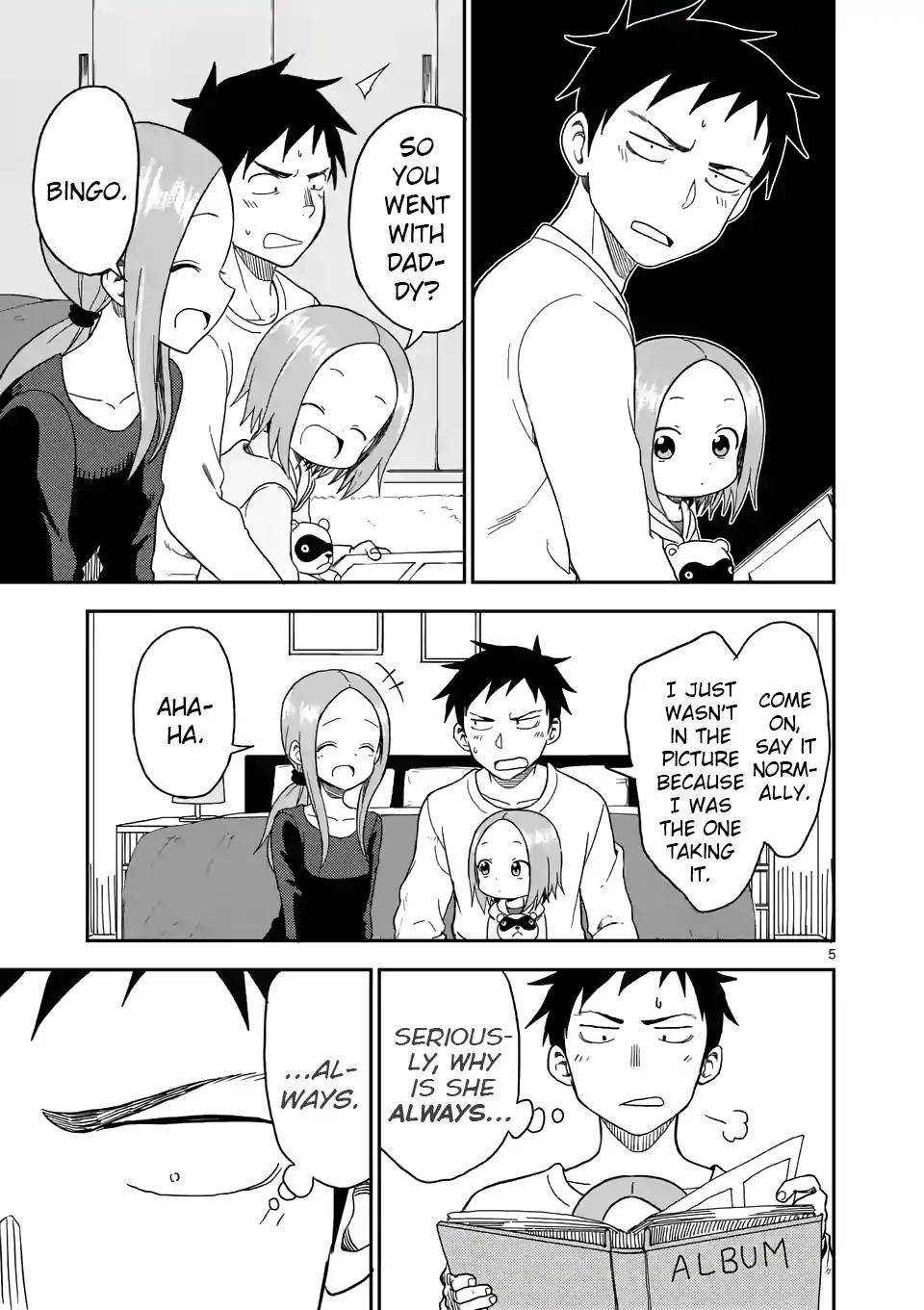 Karakai Jouzu no (Moto) Takagi-san chapter 71 page 5