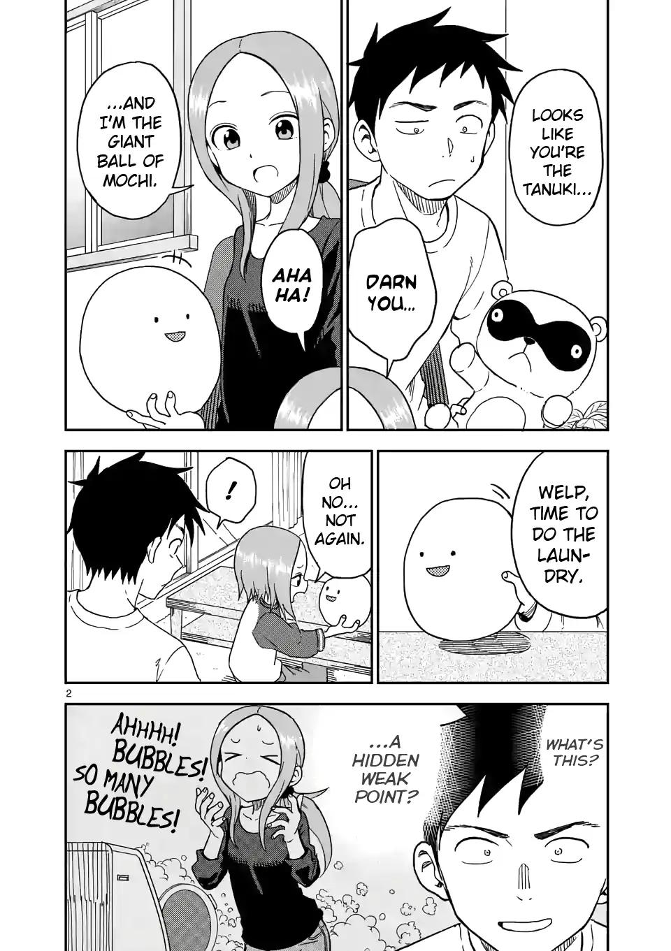 Karakai Jouzu no (Moto) Takagi-san chapter 79 page 2