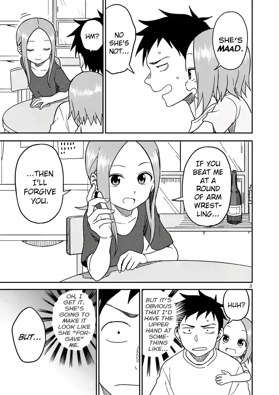 Karakai Jouzu no (Moto) Takagi-san chapter 98 page 3