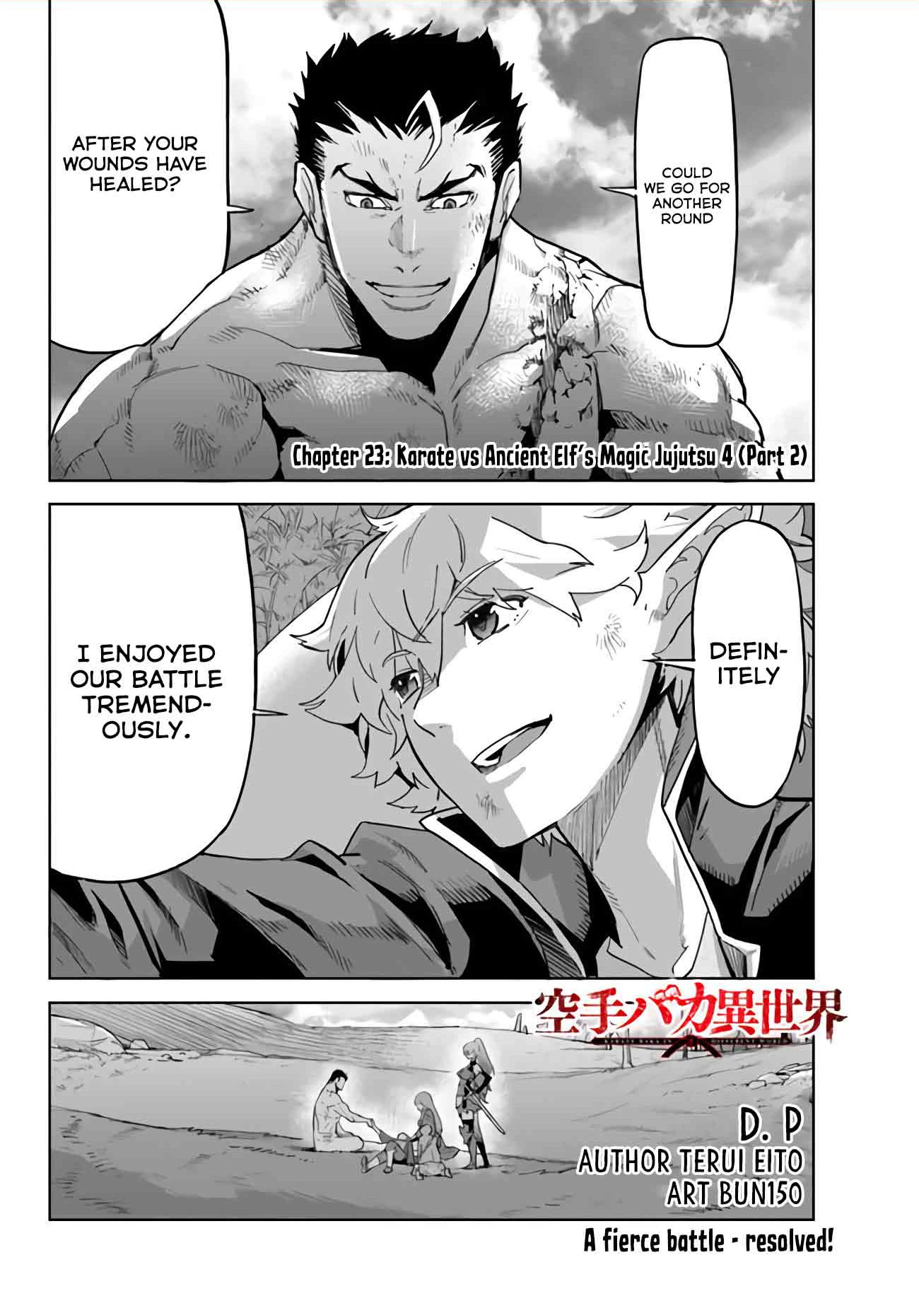 Karate Baka in Different World chapter 23 page 14