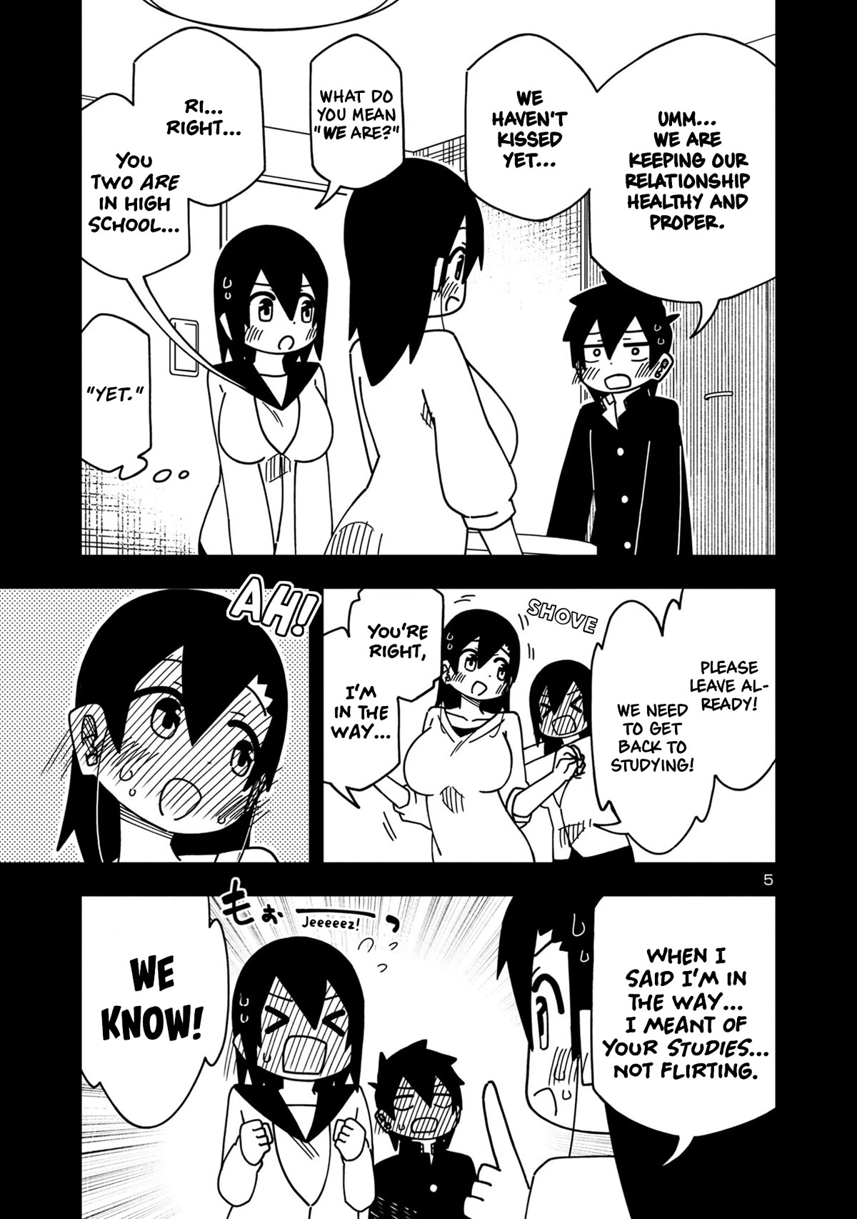 Kawaii Kouhai ni Iwasaretai chapter 101 page 5