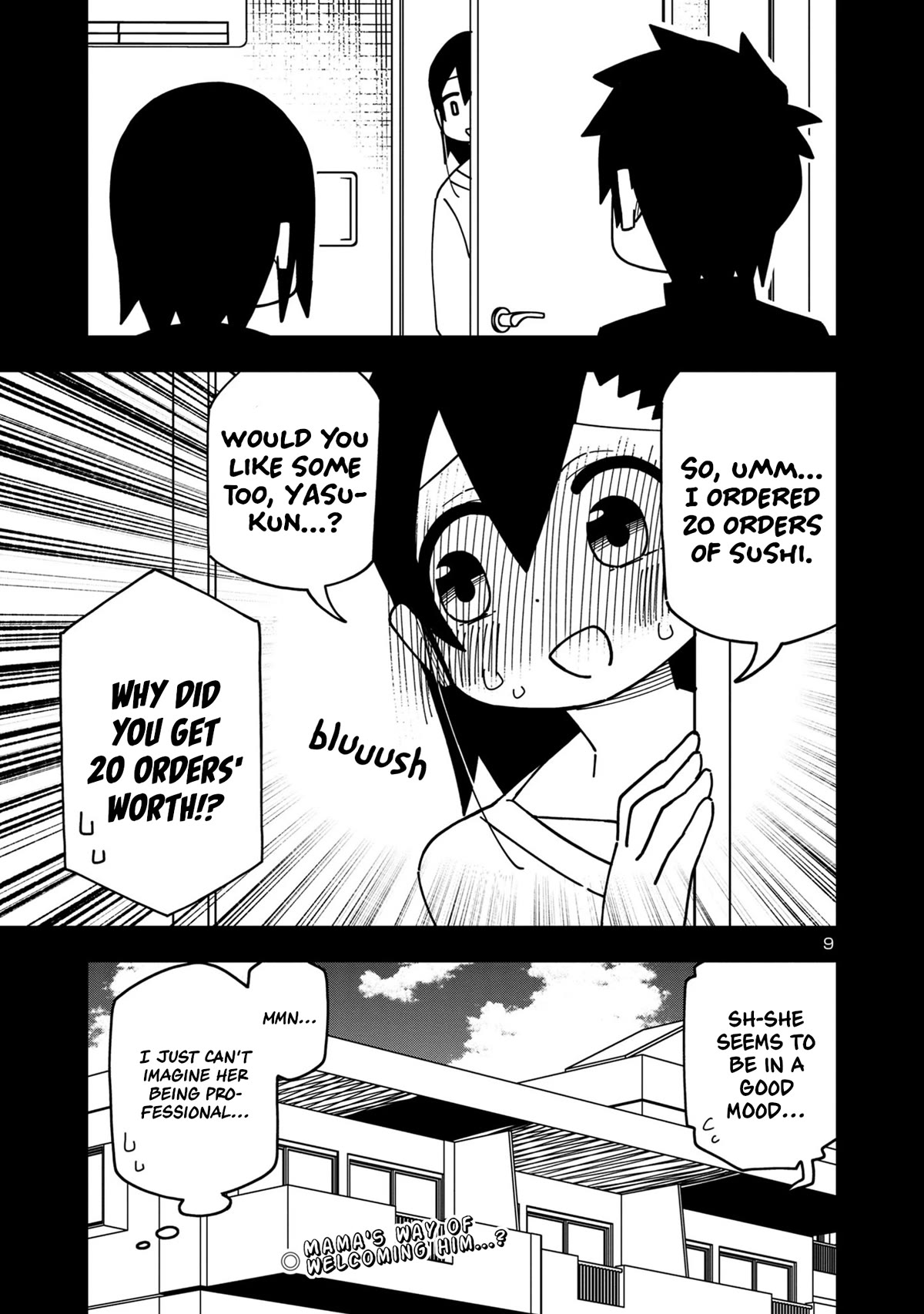 Kawaii Kouhai ni Iwasaretai chapter 101 page 9