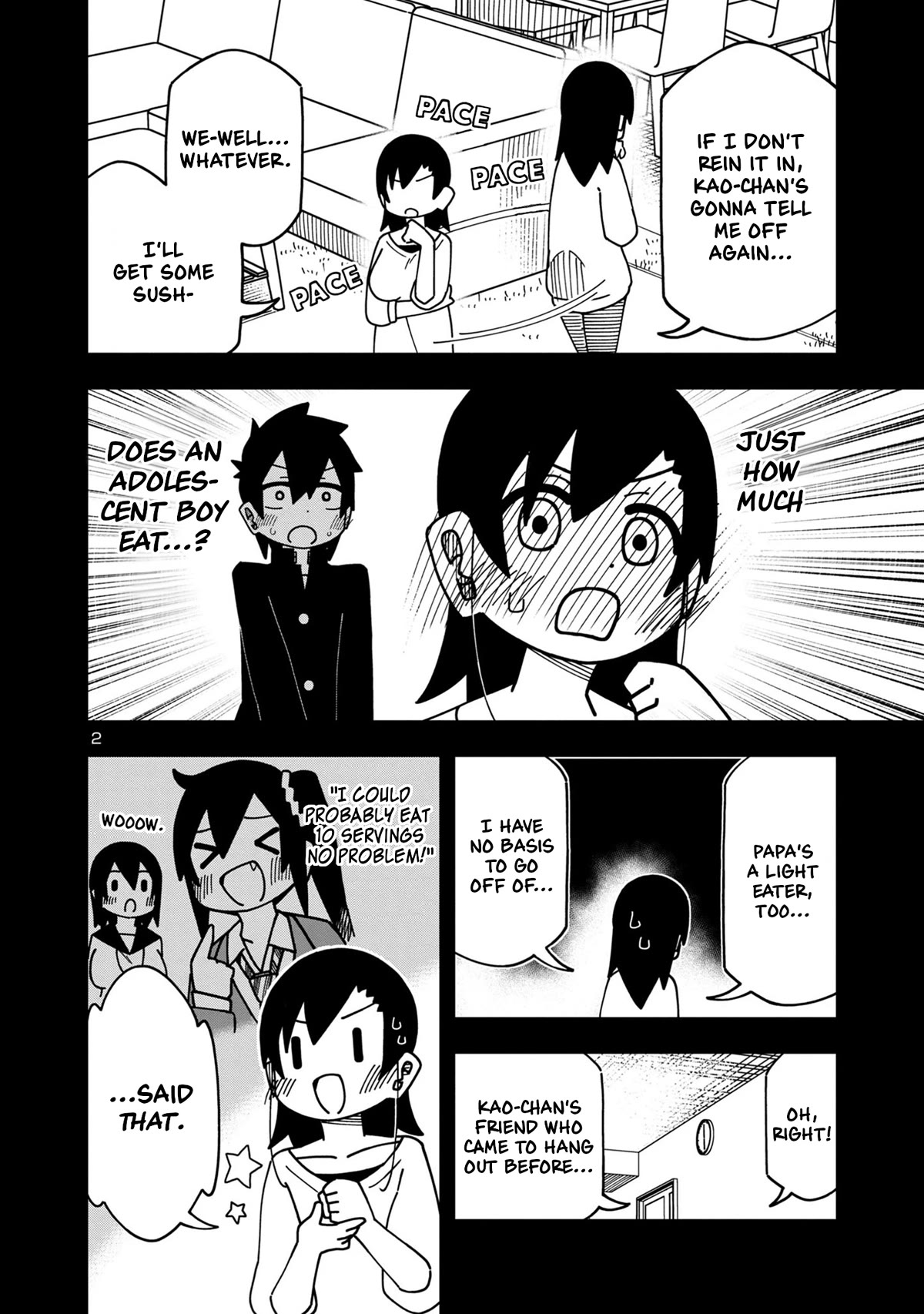 Kawaii Kouhai ni Iwasaretai chapter 103 page 2