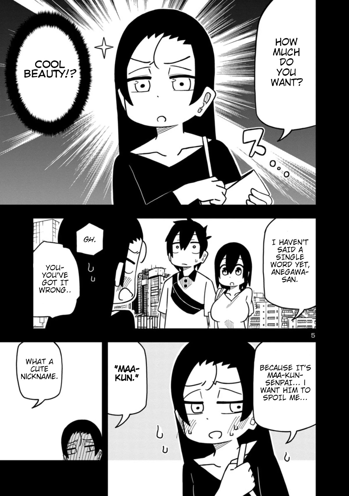 Kawaii Kouhai ni Iwasaretai chapter 44 page 5