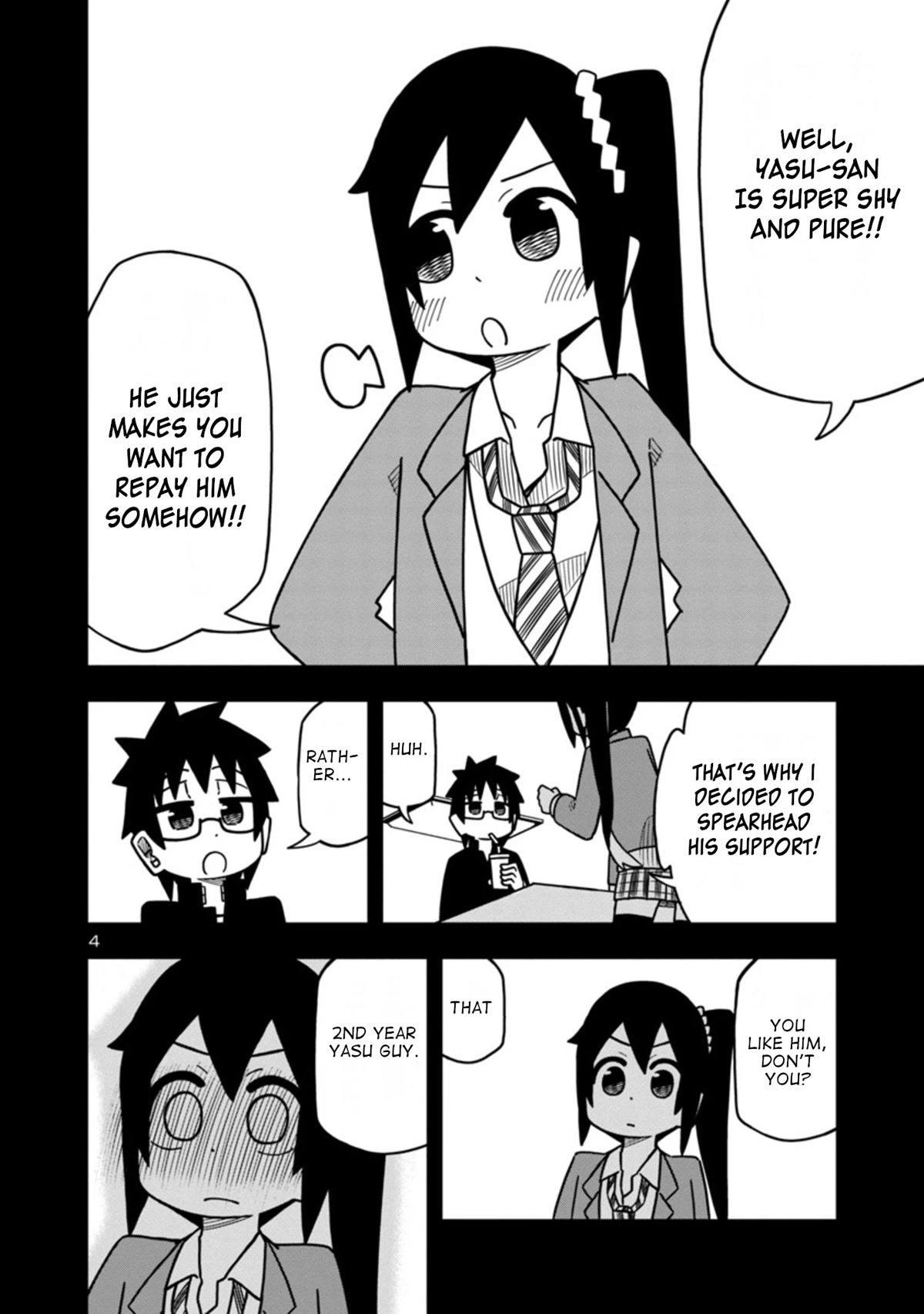 Kawaii Kouhai ni Iwasaretai chapter 54 page 4