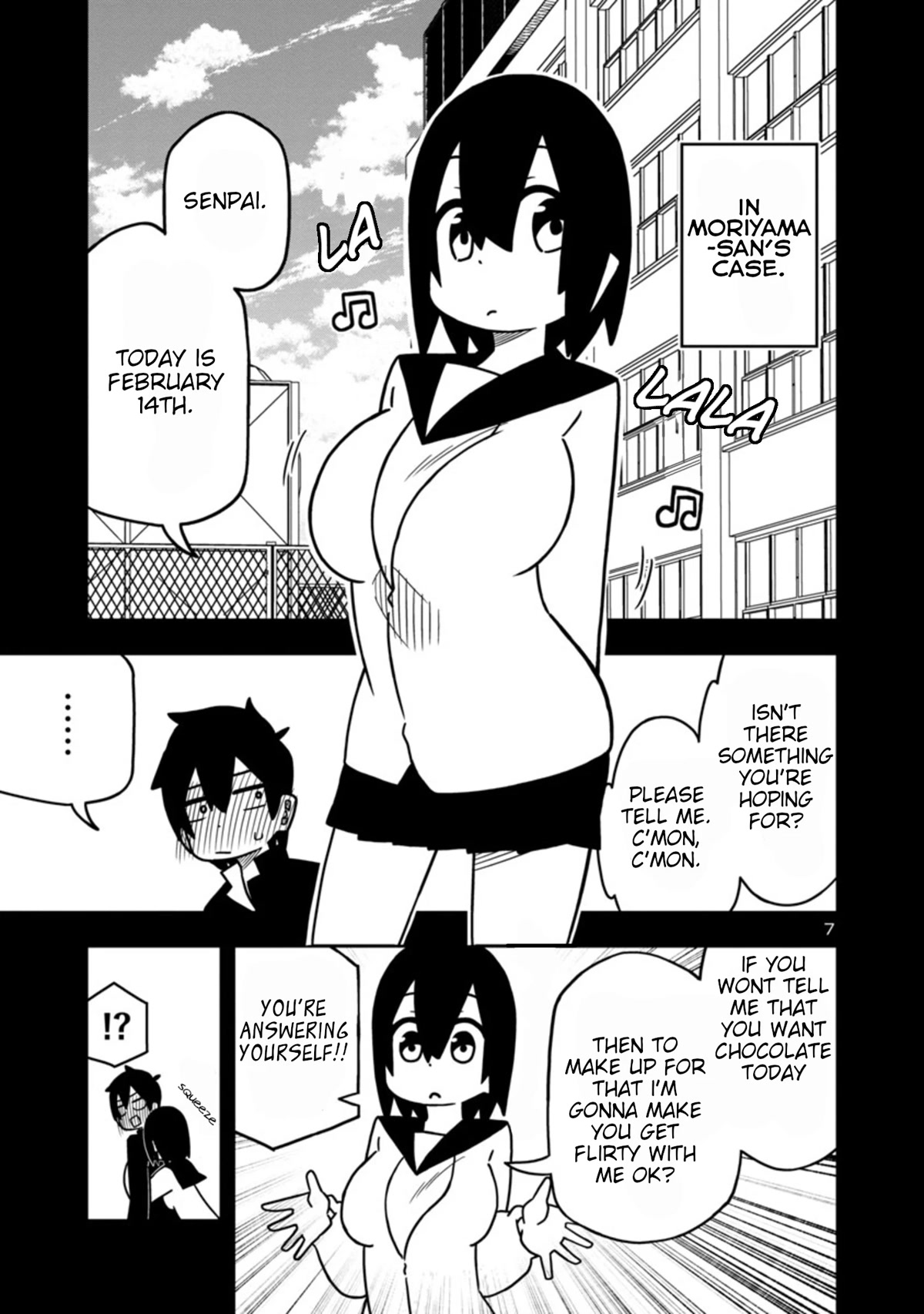 Kawaii Kouhai ni Iwasaretai chapter 58.5 page 7