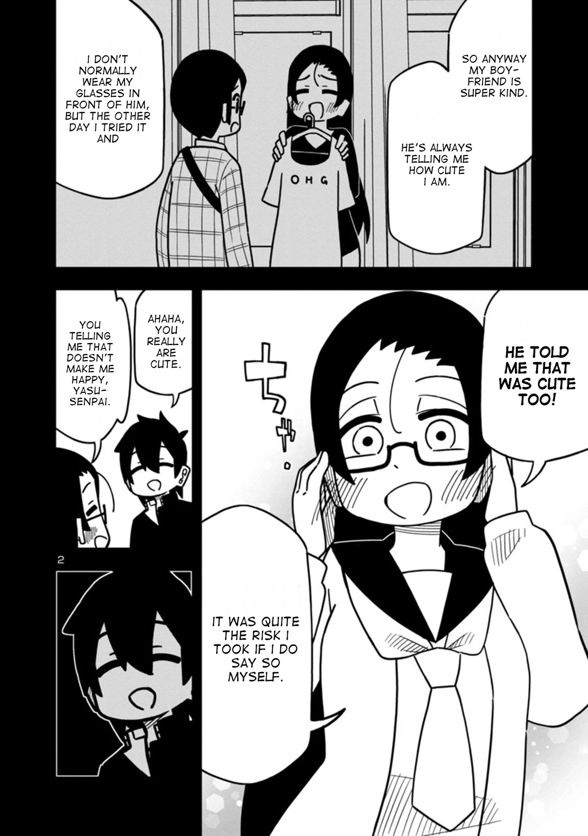 Kawaii Kouhai ni Iwasaretai chapter 65 page 2