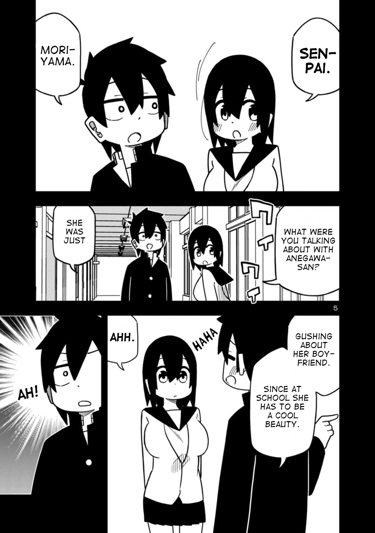 Kawaii Kouhai ni Iwasaretai chapter 65 page 5