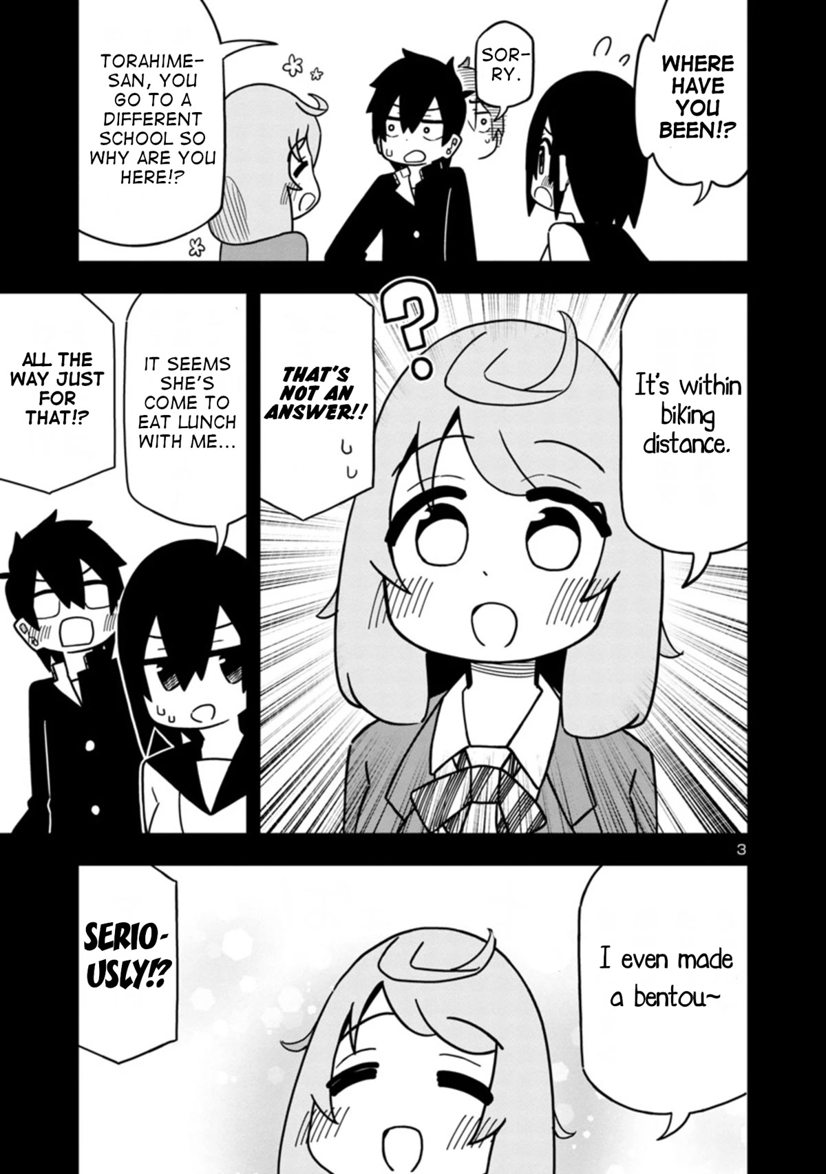 Kawaii Kouhai ni Iwasaretai chapter 67 page 3