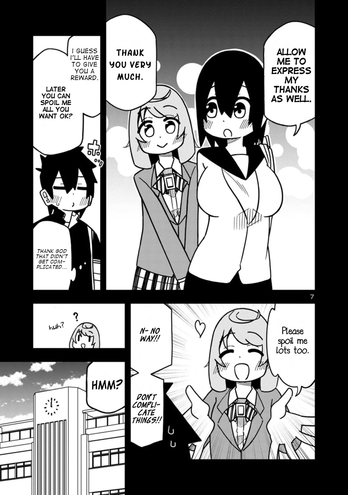 Kawaii Kouhai ni Iwasaretai chapter 72 page 7