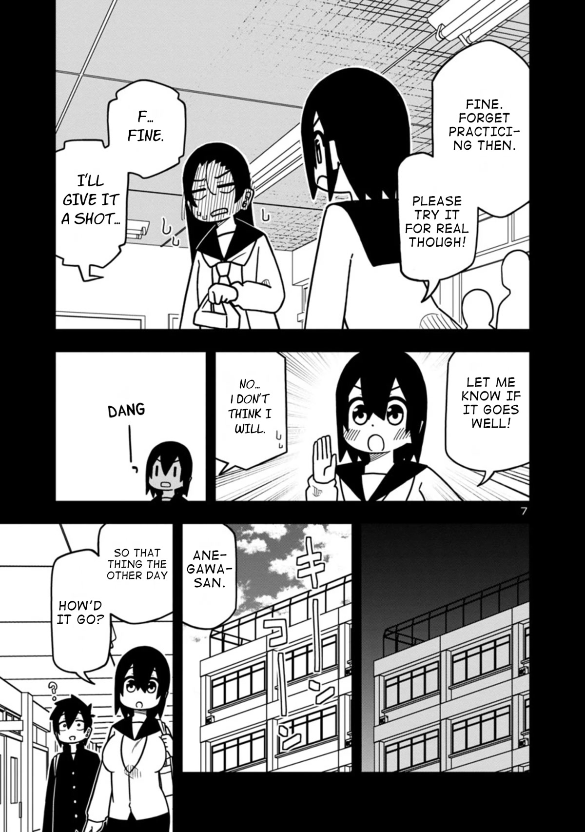 Kawaii Kouhai ni Iwasaretai chapter 76 page 7