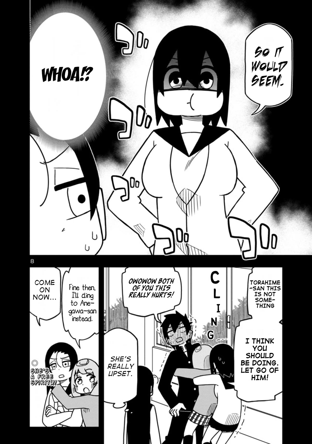 Kawaii Kouhai ni Iwasaretai chapter 77 page 8