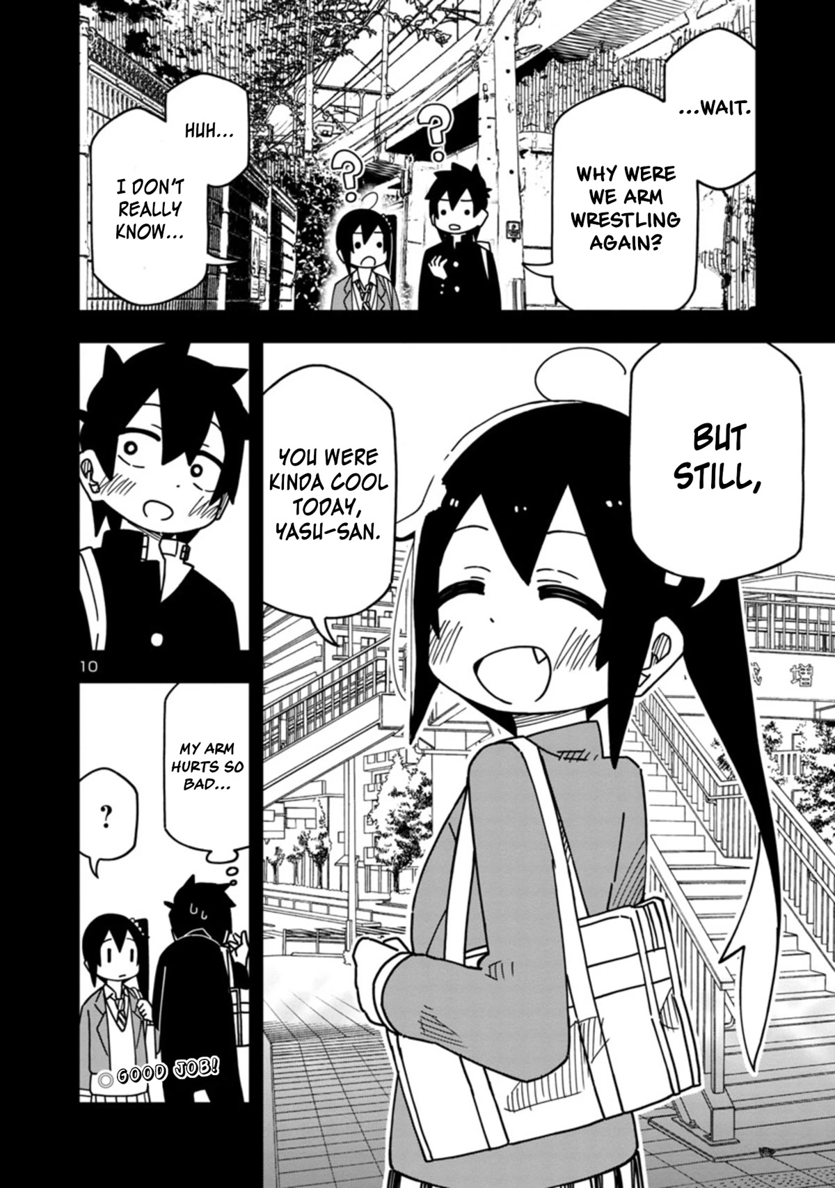 Kawaii Kouhai ni Iwasaretai chapter 95 page 10