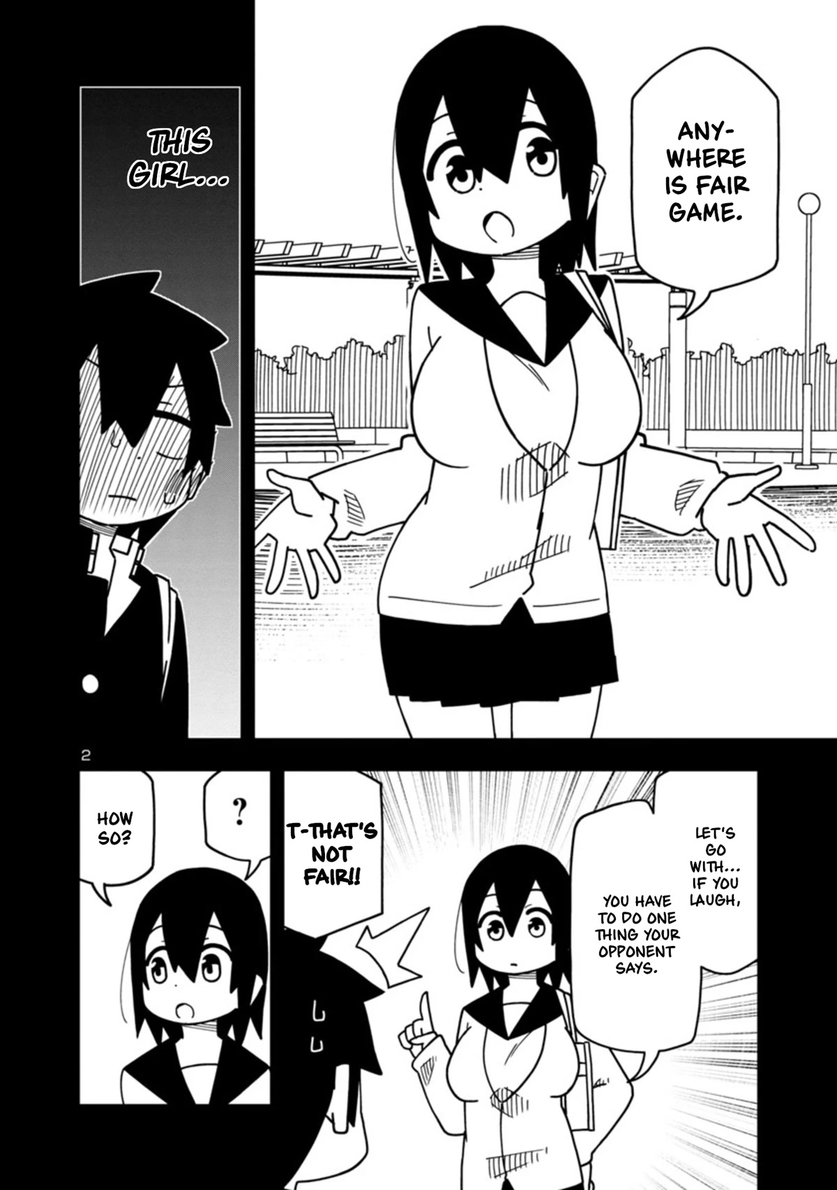 Kawaii Kouhai ni Iwasaretai chapter 96 page 2