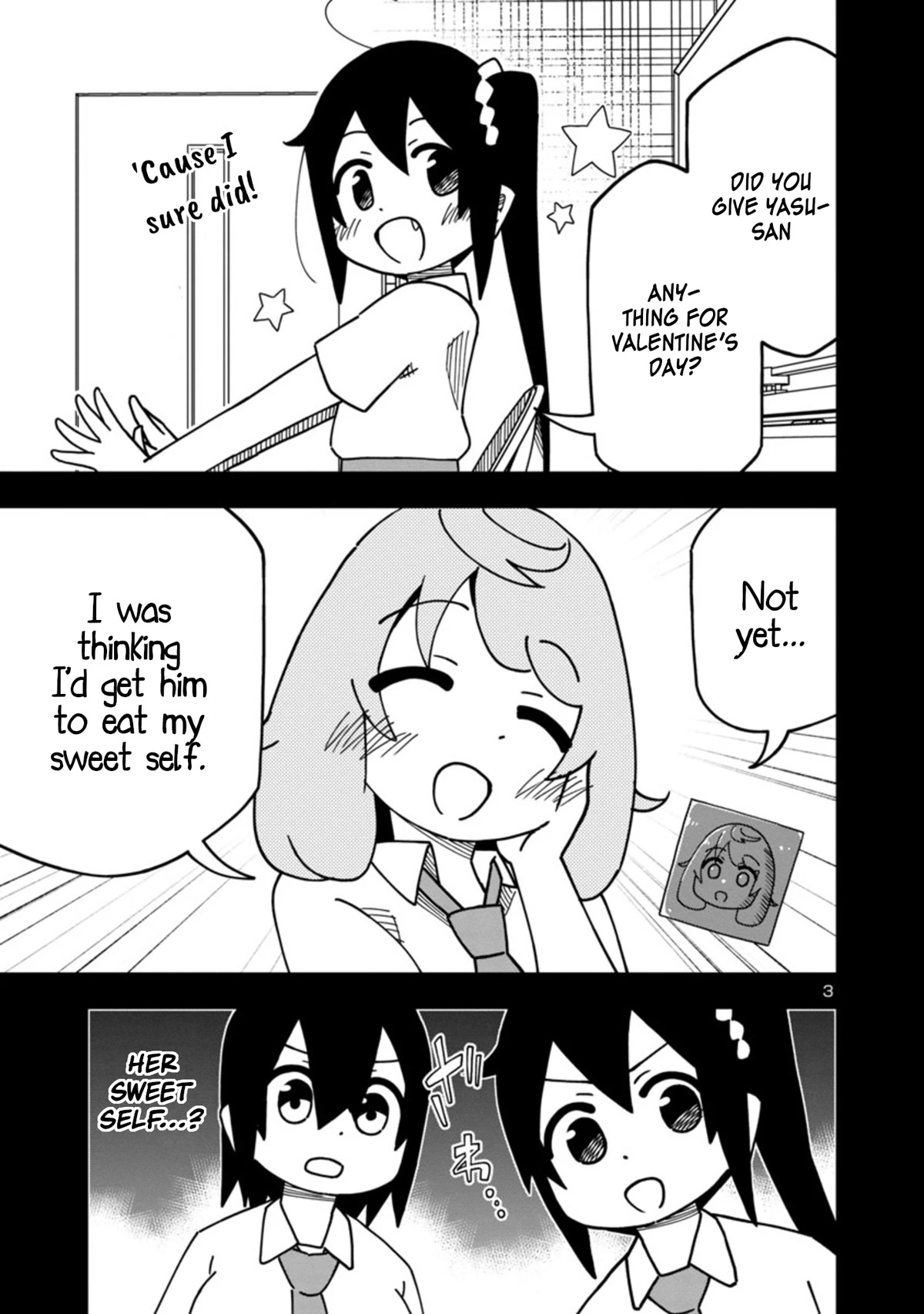 Kawaii Kouhai ni Iwasaretai chapter 97 page 3