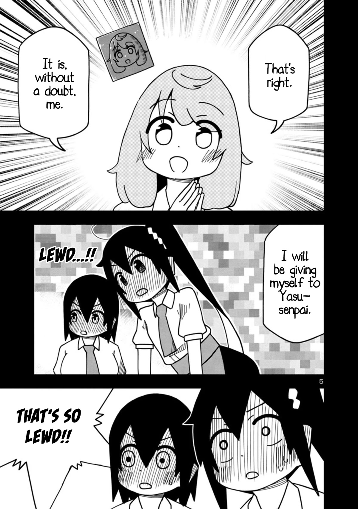 Kawaii Kouhai ni Iwasaretai chapter 97 page 5