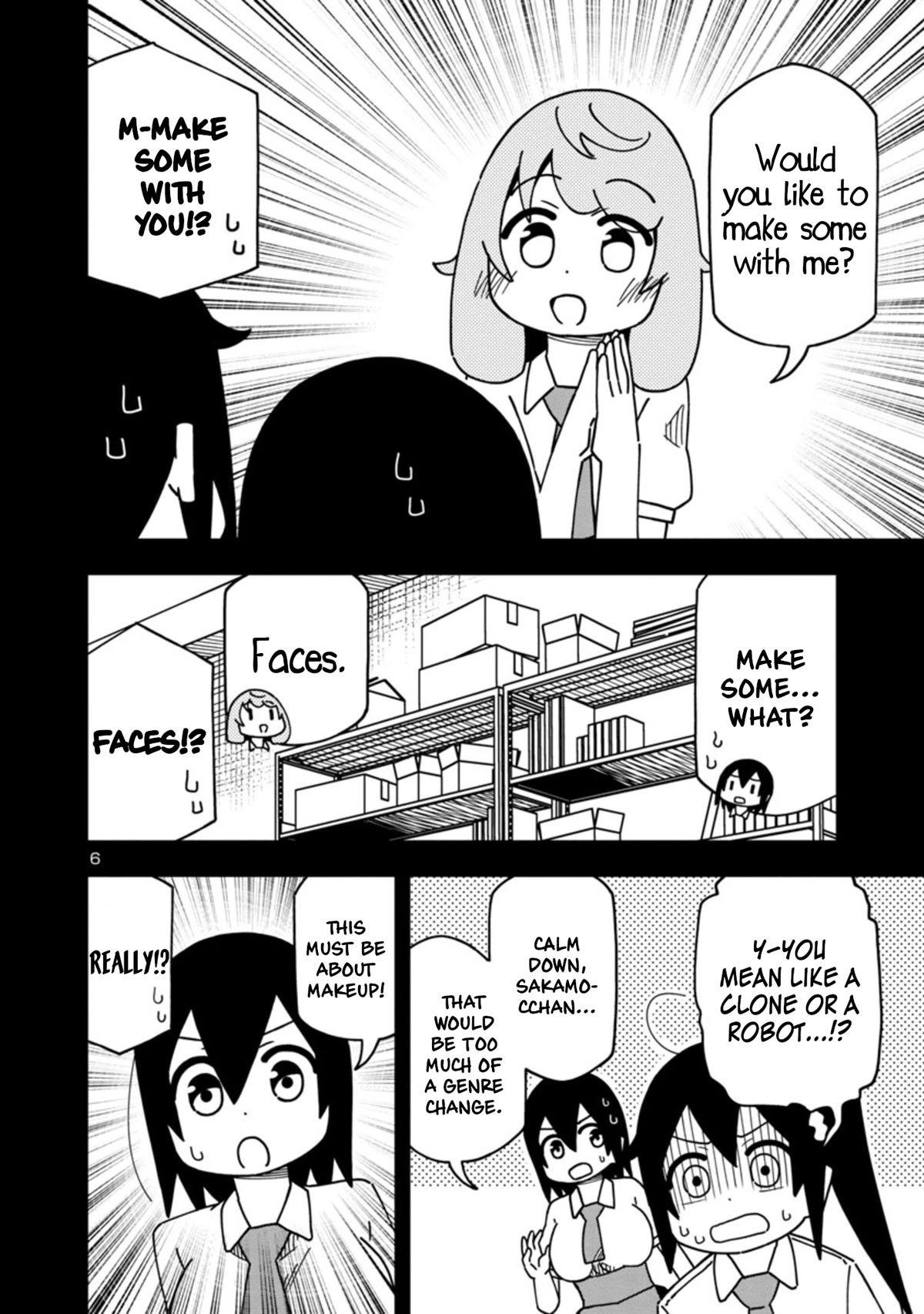 Kawaii Kouhai ni Iwasaretai chapter 97 page 6