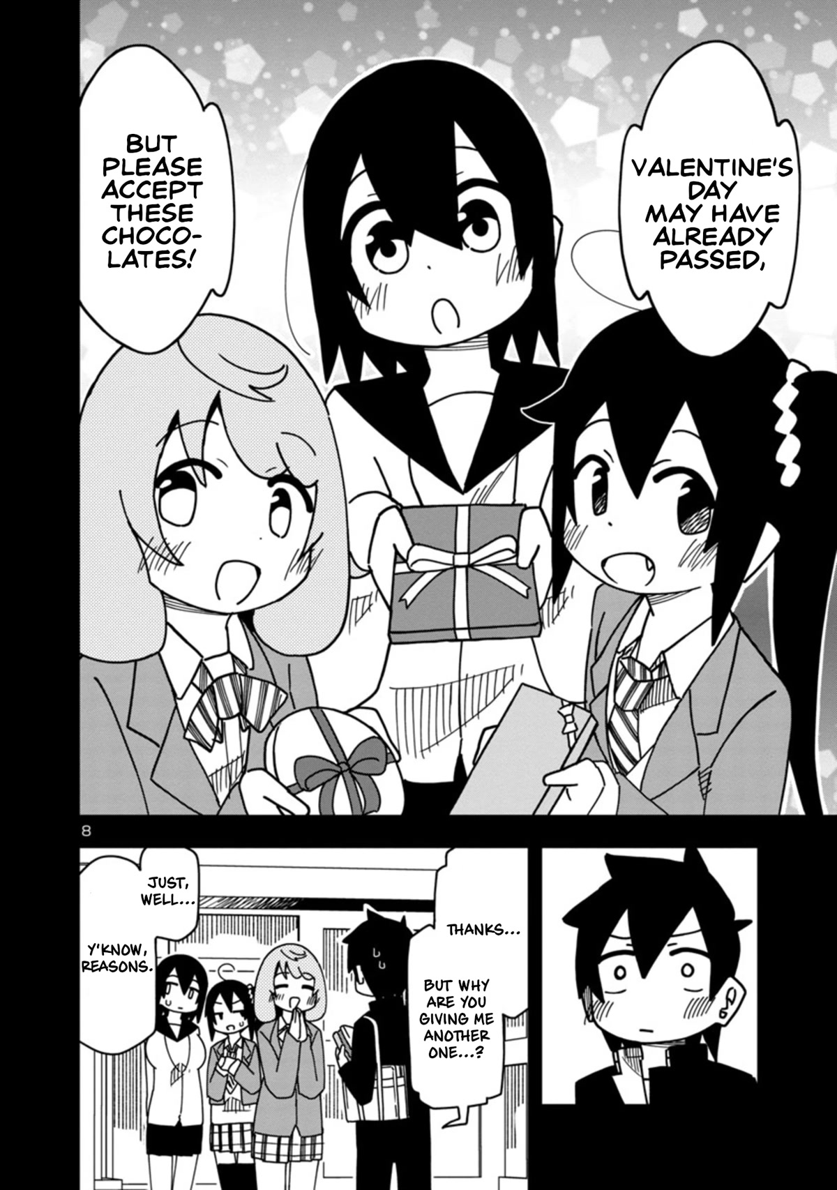 Kawaii Kouhai ni Iwasaretai chapter 97 page 8