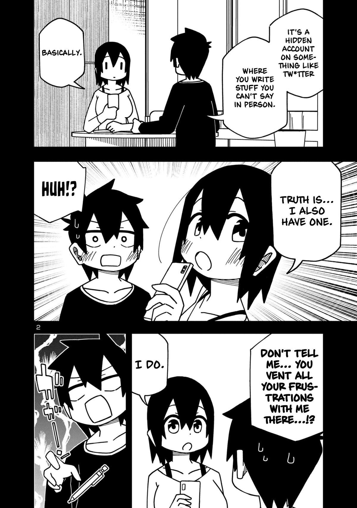 Kawaii Kouhai ni Iwasaretai chapter 99 page 2