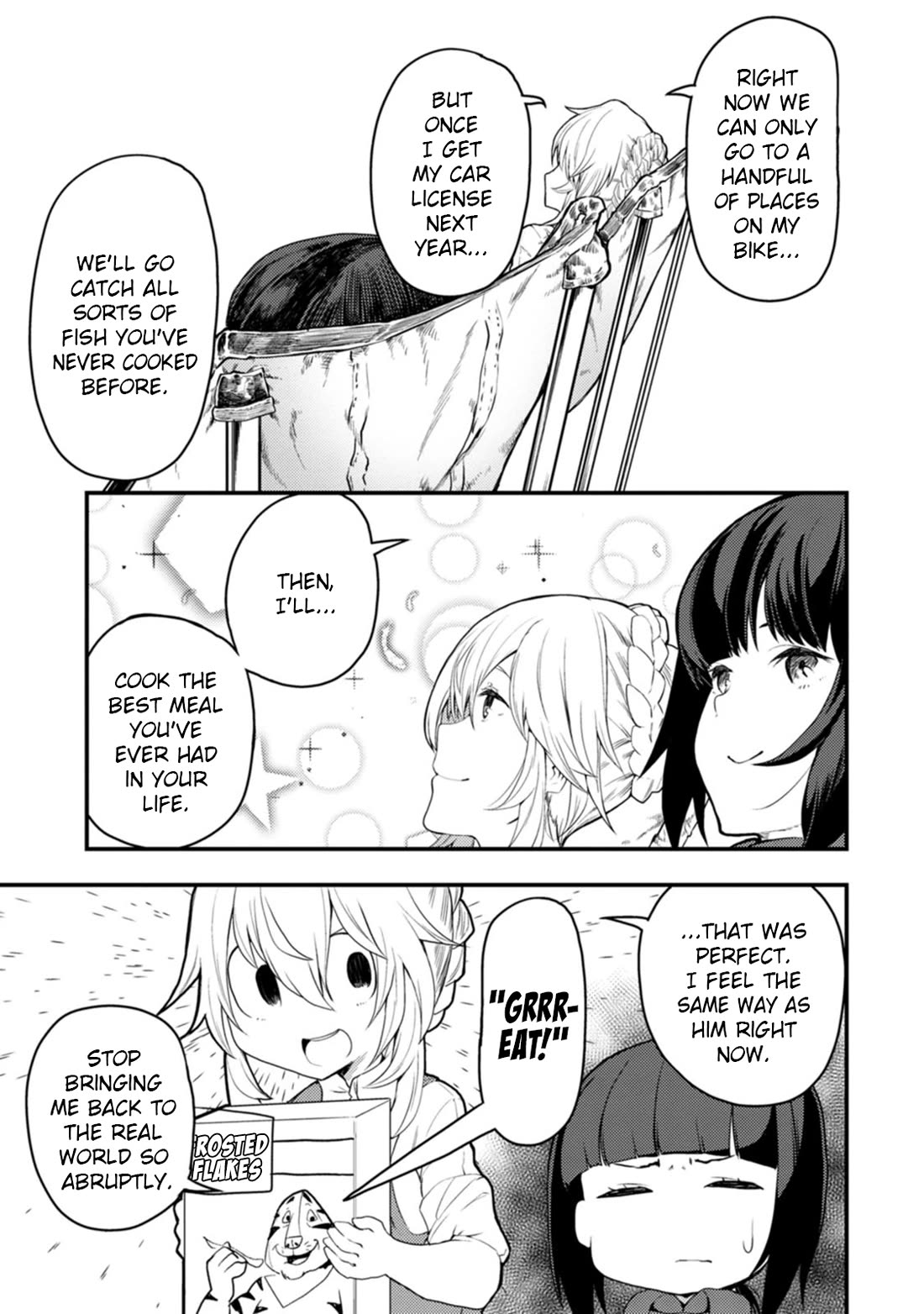Kawasemi's Fishing and Cooking chapter 13 page 21