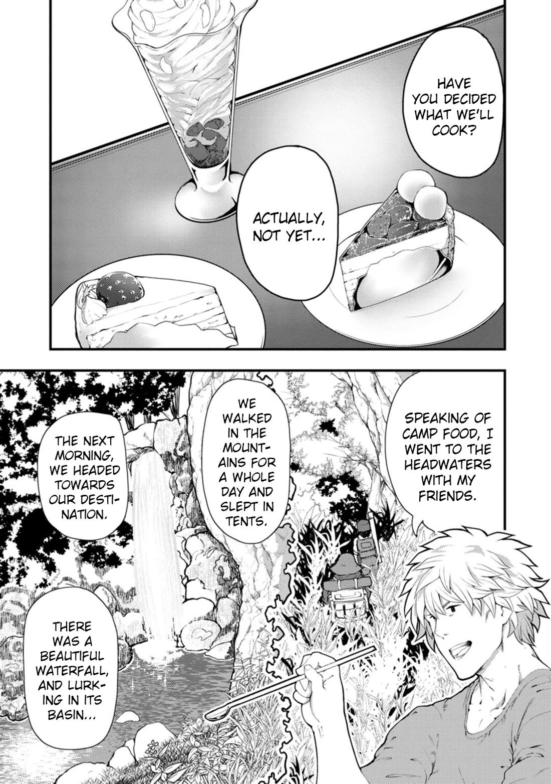 Kawasemi's Fishing and Cooking chapter 13 page 27