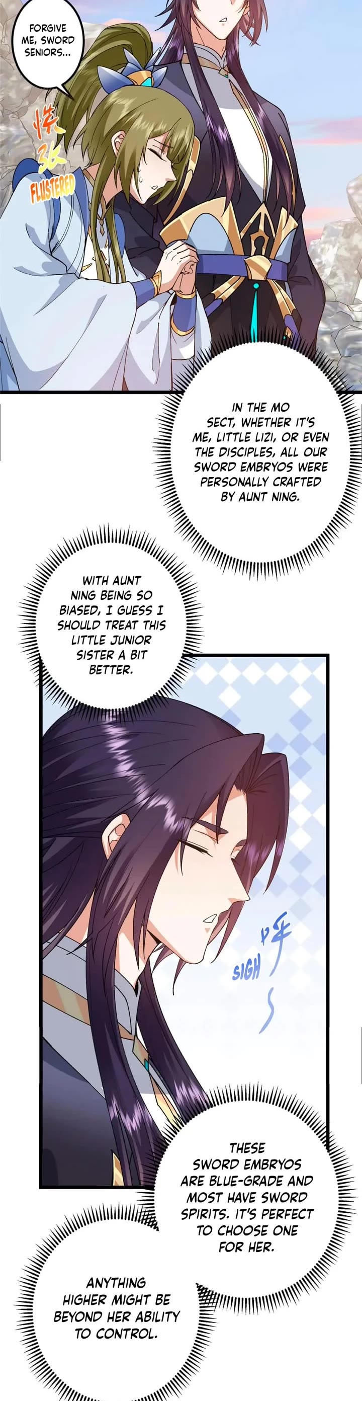 Keep A Low Profile, Sect Leader chapter 444 page 9