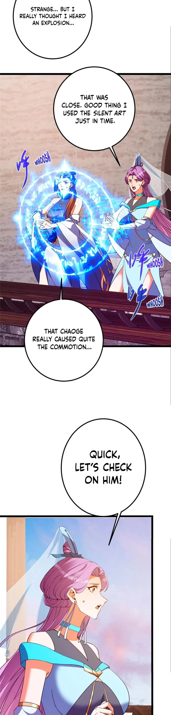 Keep A Low Profile, Sect Leader chapter 445 page 8