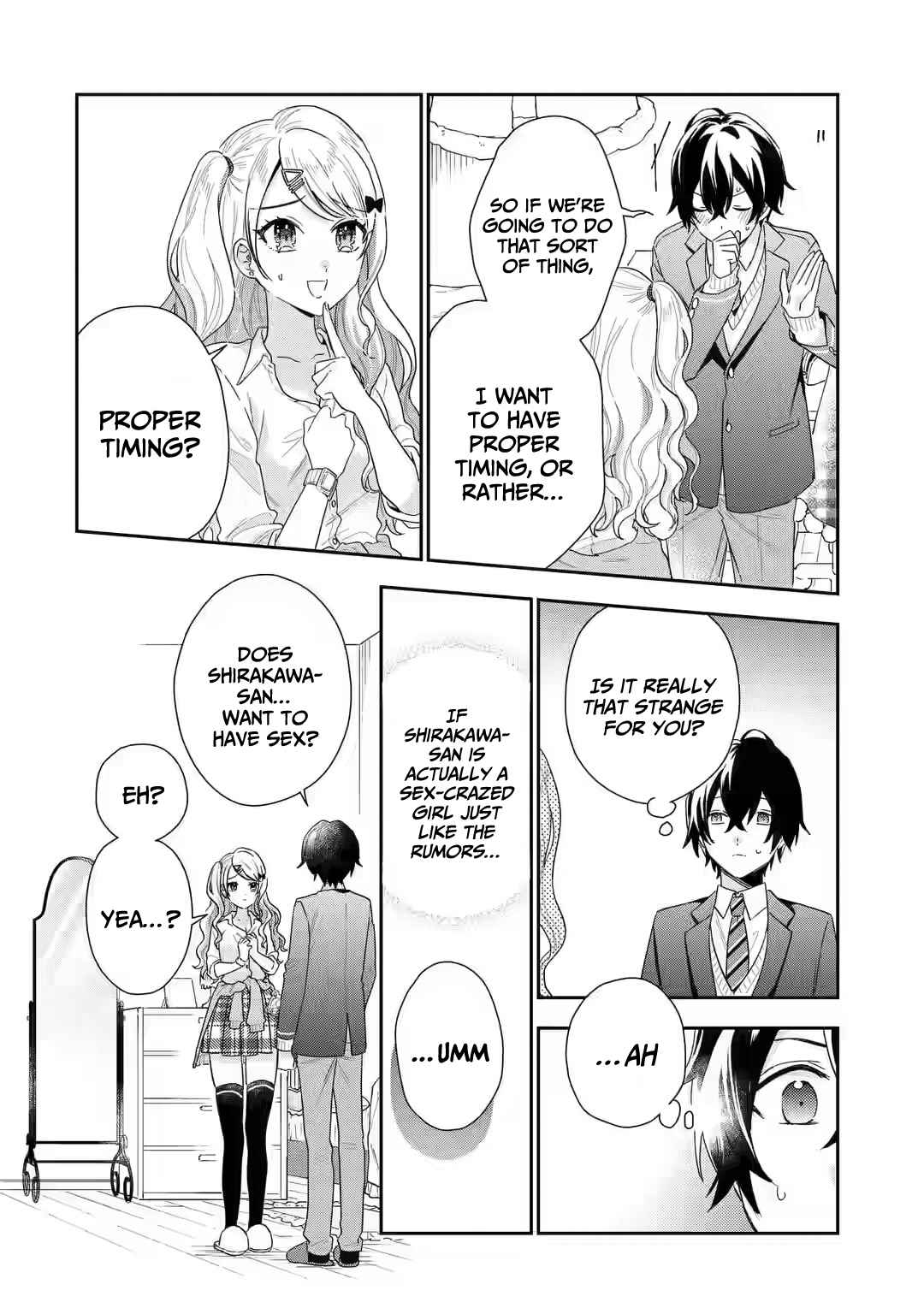 Keiken Zumi na Kimi to, Keiken Zero na Ore ga, Otsukiai Suru Hanashi chapter 1.4 page 7